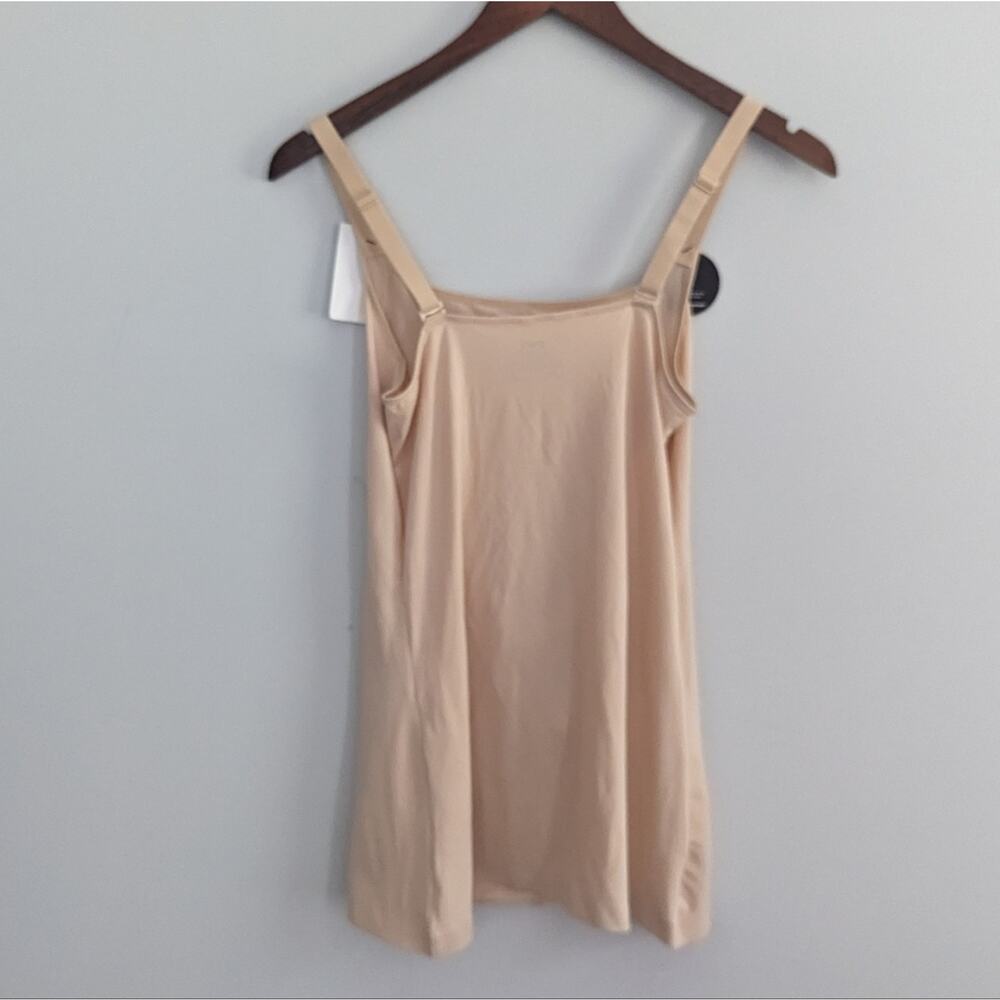 Women's NEW Maidenform Large Layering Shapewear Tank Tan $36